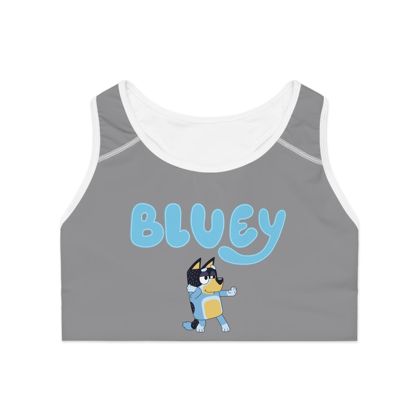 Princess Grace Bluey Sports Bra Fun Activewear for Playtime and Sports