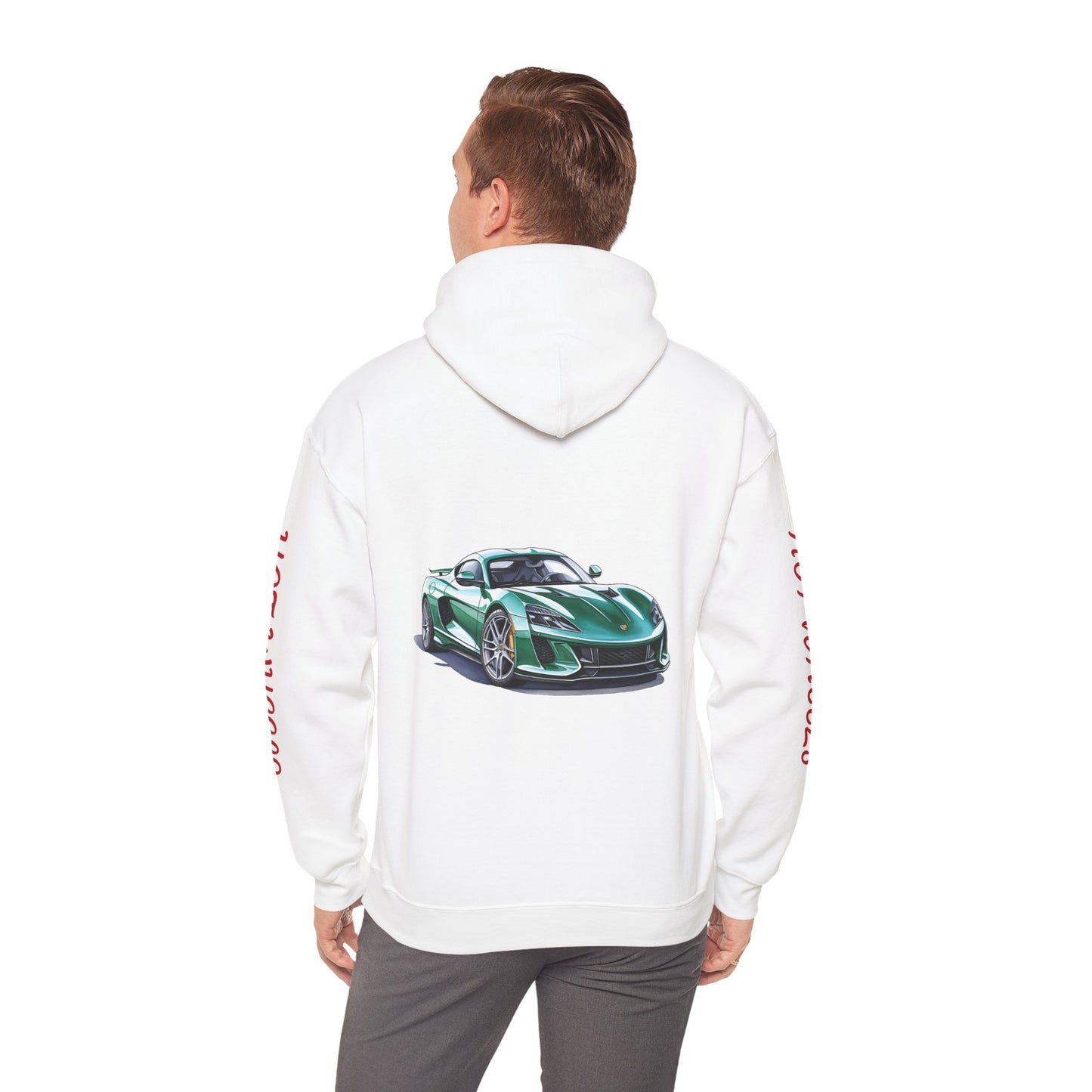 Princess Grace Hot Wheels Automotive Hoodie for Car Enthusiasts Unisex Heavy Blend Sweatshirt