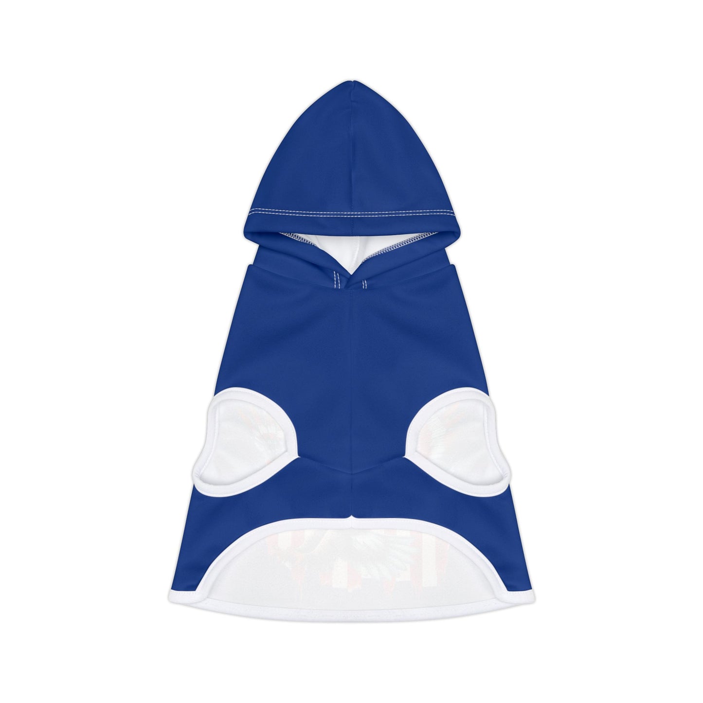 Princess Grace Patriotic Eagle Pet Hoodie Blue Animal Apparel for Independence Day