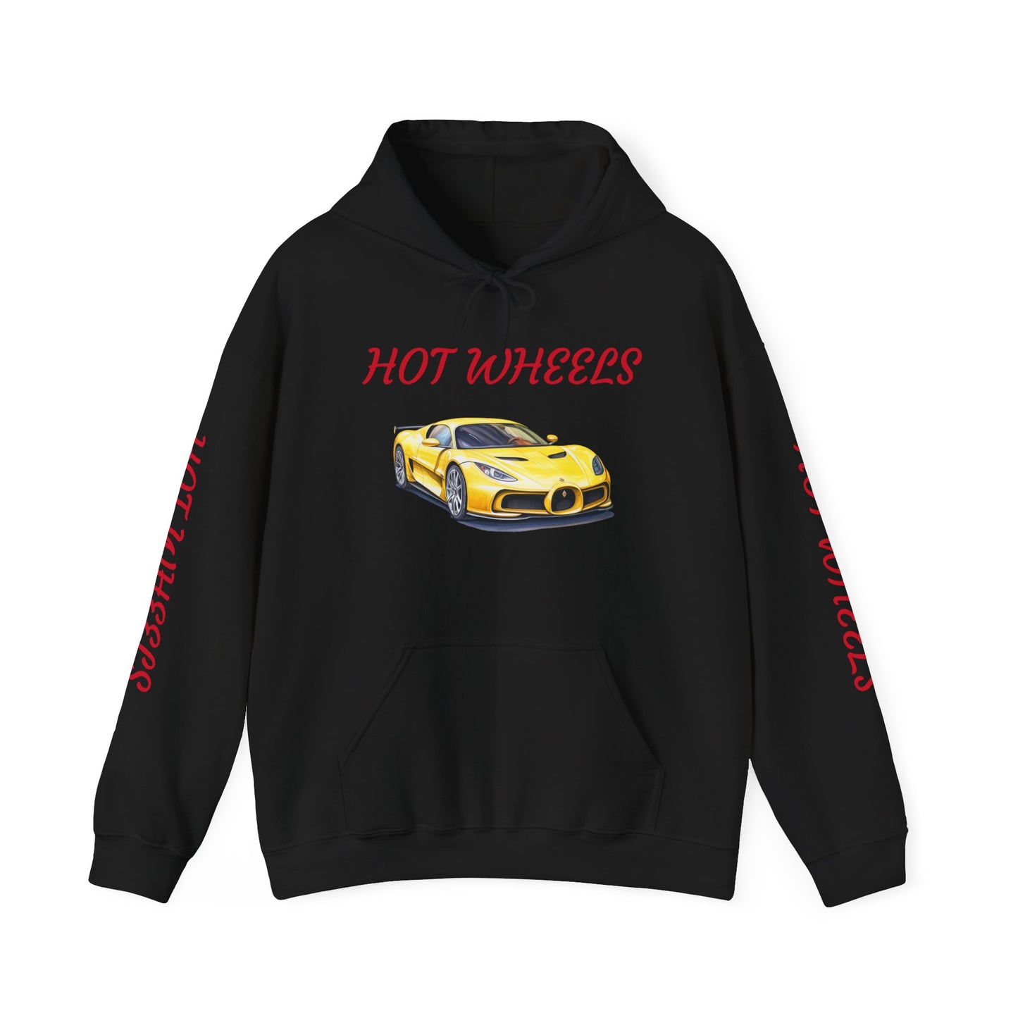 Princess Grace Hot Wheels Unisex Hooded Sweatshirt Racing Style for Car Enthusiasts