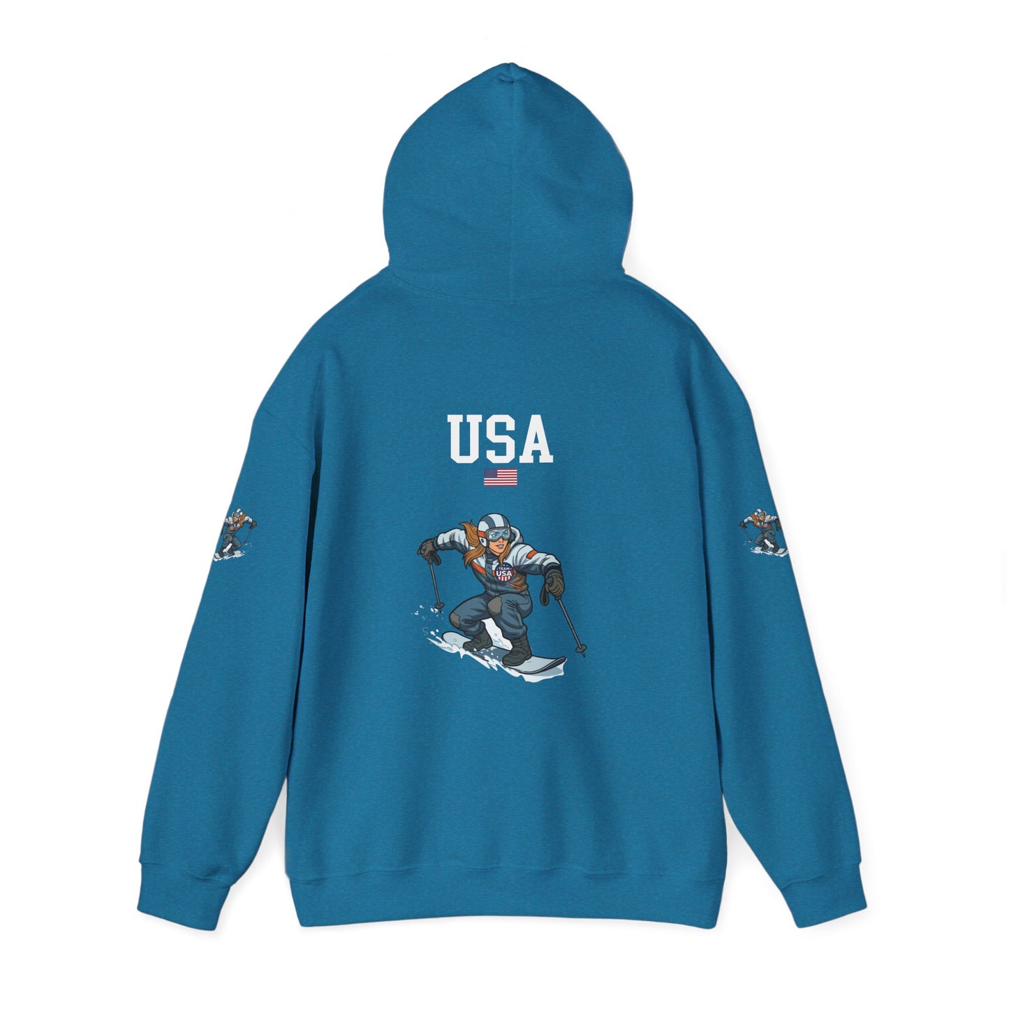 Princess Grace TEAM USA Unisex Heavy Blend Hooded Sweatshirt