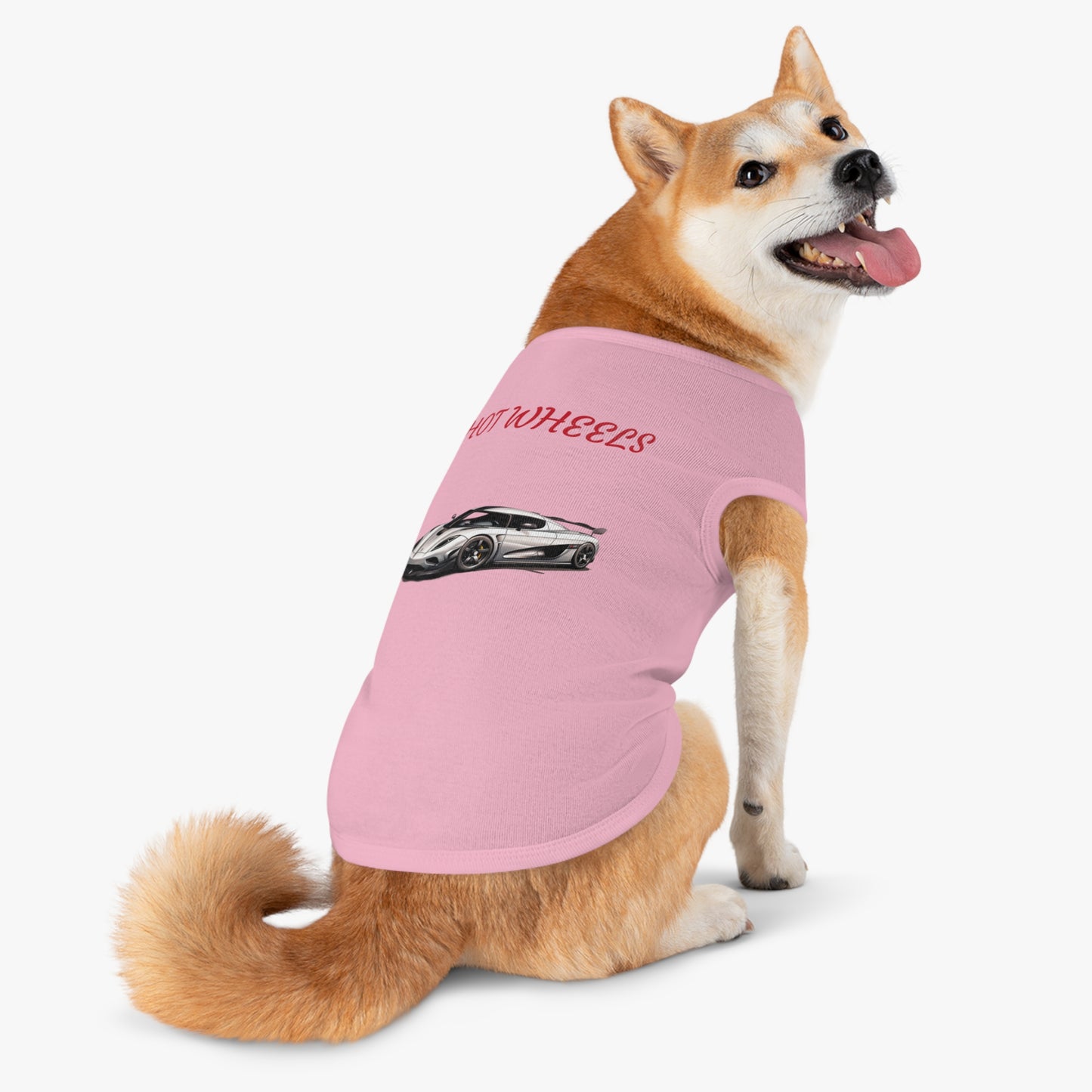 Princess Grace Hot Wheels Cool Pet Tank Top Design for Car Lovers