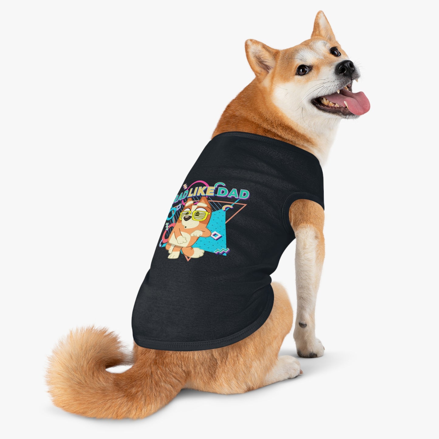 Princess Grace Rad Like Dad Pet Tank Top Cool Dog Apparel for Pet Lovers