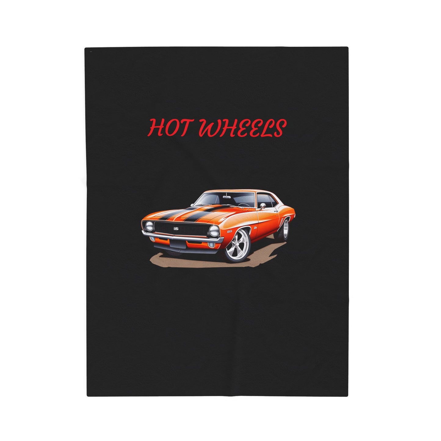 Princess Grace Hot Wheels Velveteen Plush Blanket Cozy Automotive Throw for Car Enthusiasts