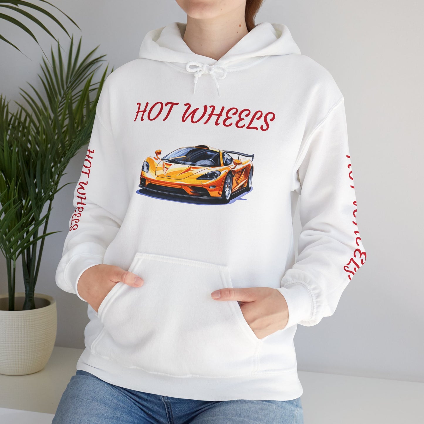 Princess Grace Hot Wheels Unisex Hooded Sweatshirt Retro Car Art