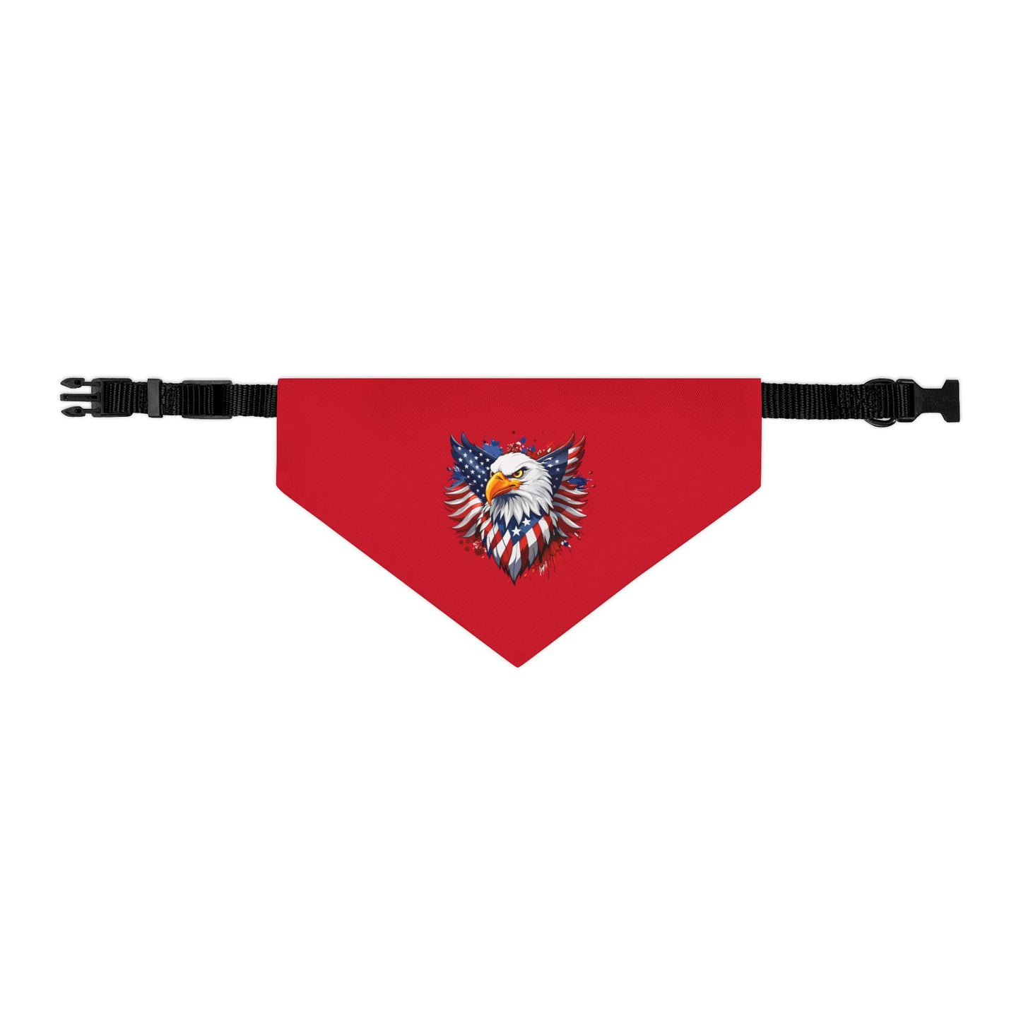 Princess Grace Patriotic Pet Bandana Collar Eagle Design for Dogs
