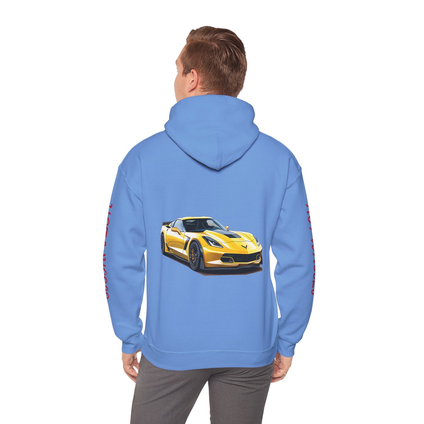 Princess Grace Hot Wheels Unisex Hoodie Retro Car Style Sweatshirt for Car Enthusiasts