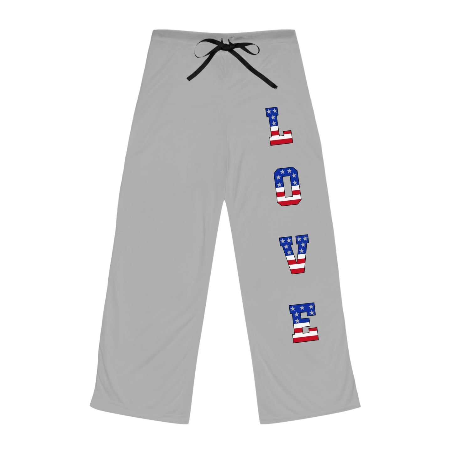 Princess Grace Patriotic Love Pajama Pants Comfort for Cozy Nights