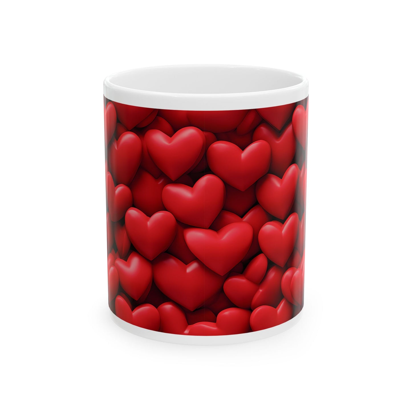 Princess Grace Heartfelt Love Ceramic Mug Perfect for Valentine's Day & Romantic Gifts