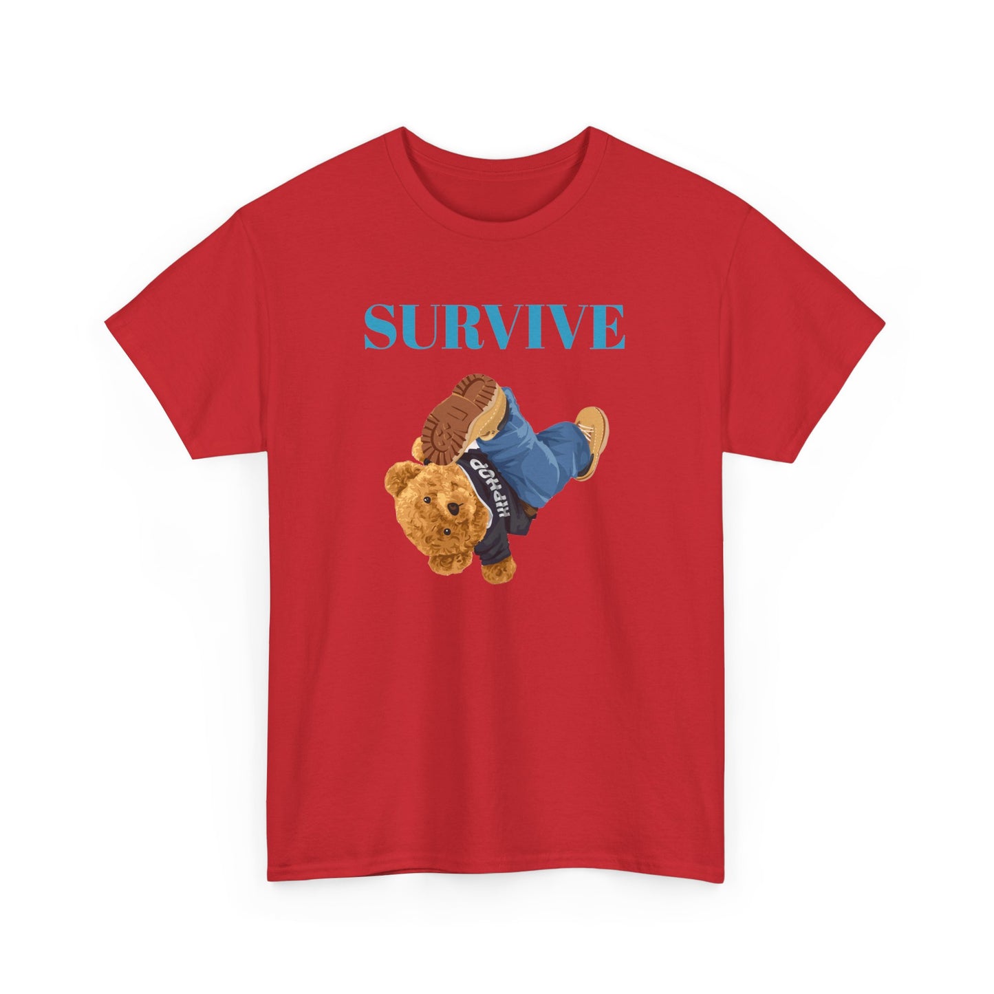 Princess Grace Survive Graphic Unisex Heavy Cotton Tee