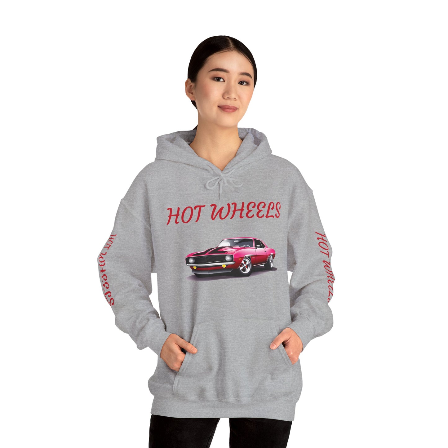 Princess Grace Retro Hot Wheels Hoodie for Car Enthusiasts