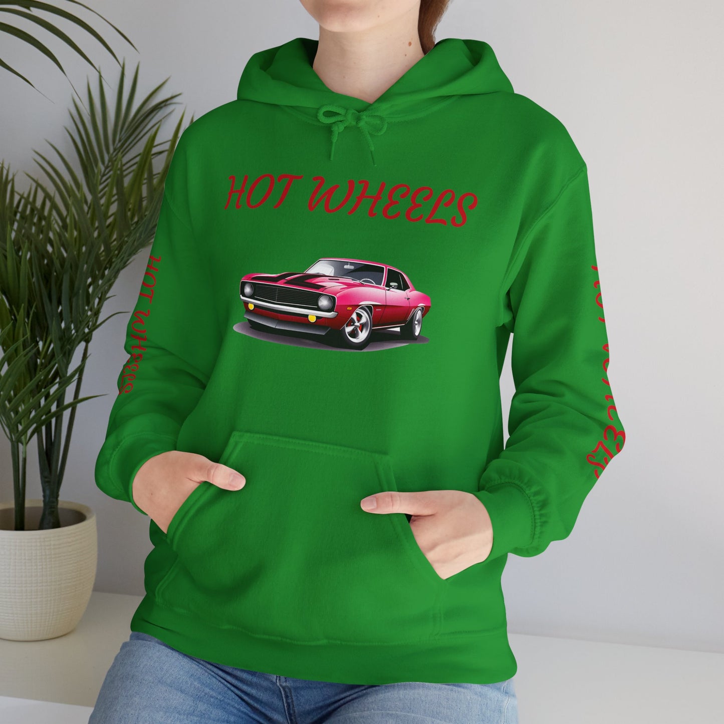Princess Grace Retro Hot Wheels Hoodie for Car Enthusiasts