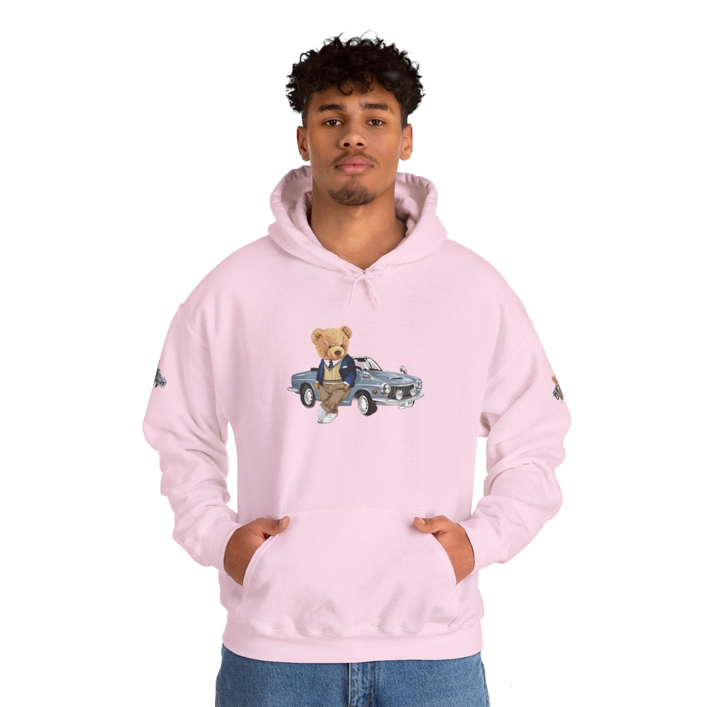 Princess Grace Luxury Bear Hoodie Chic & Cozy Unisex Sweatshirt