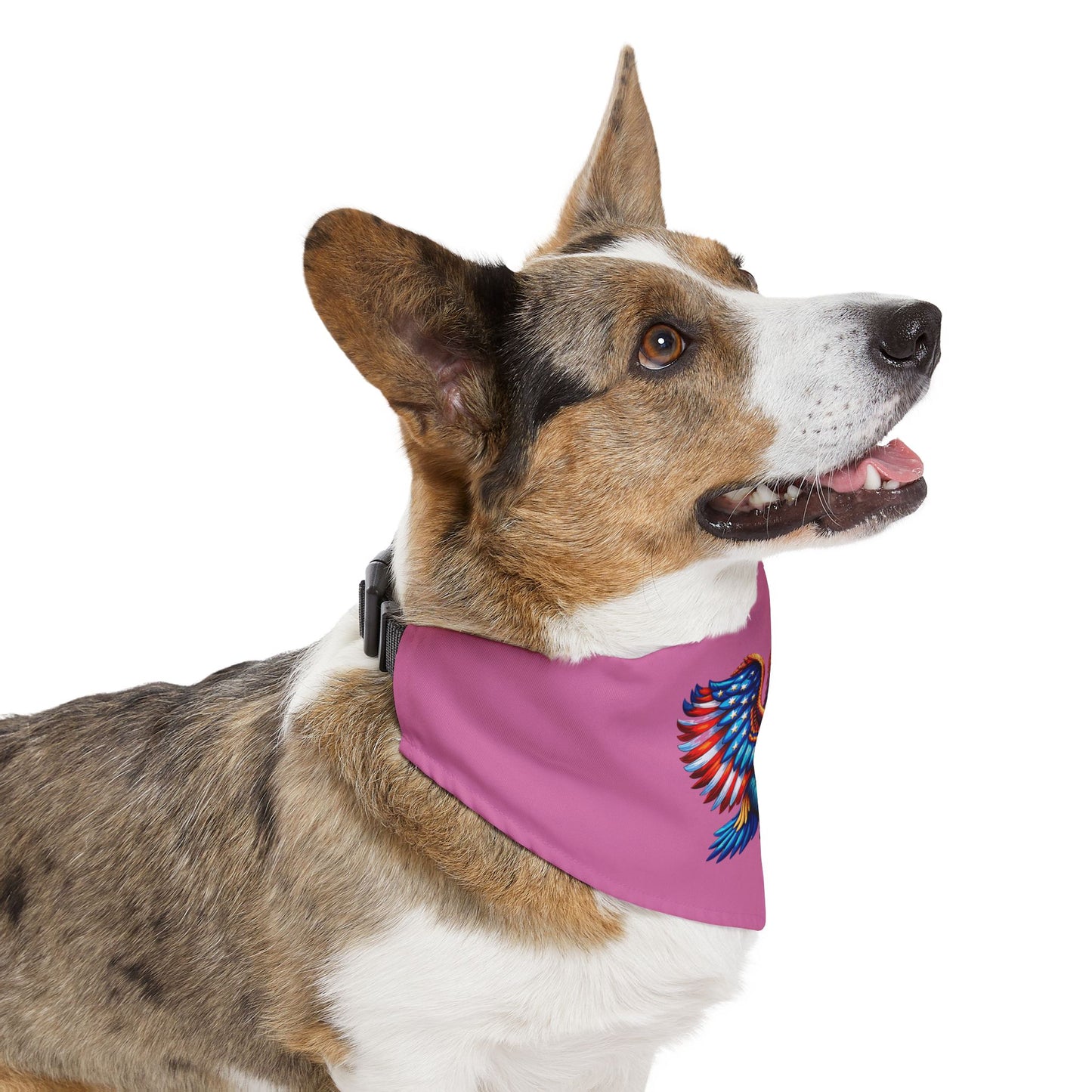 Princess Grace Patriotic Eagle Pet Bandana Collar for Dogs