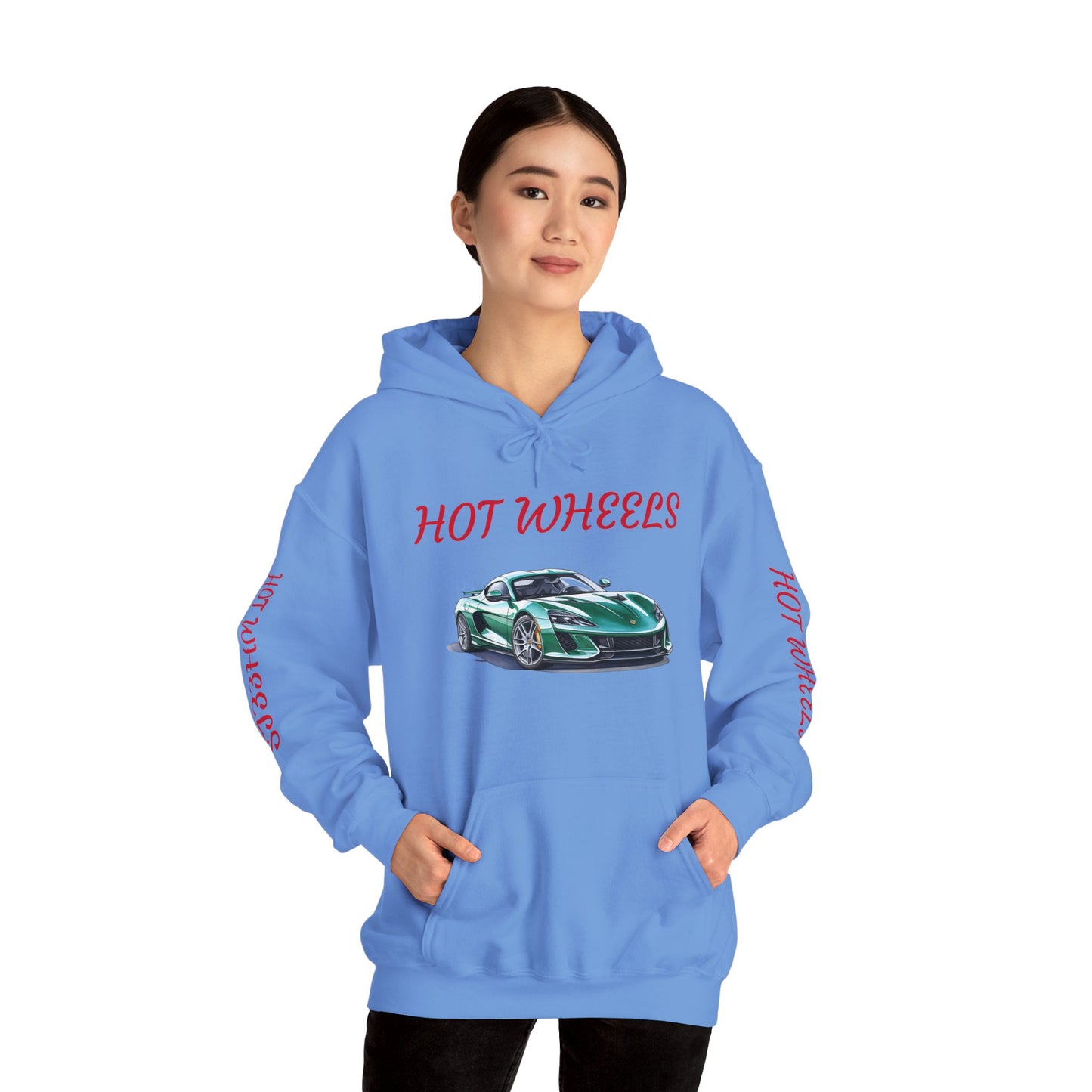 Princess Grace Hot Wheels Automotive Hoodie for Car Enthusiasts Unisex Heavy Blend Sweatshirt