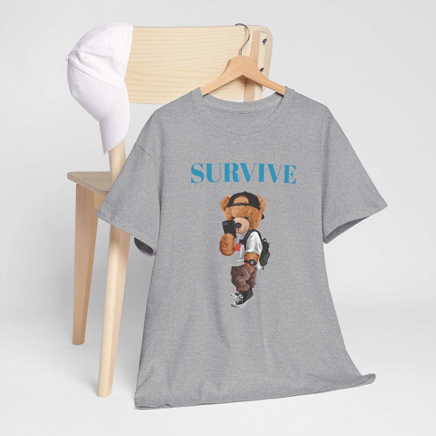 Princess Grace Survive Graphic Unisex Heavy Cotton Tee Stylish Casual Wear