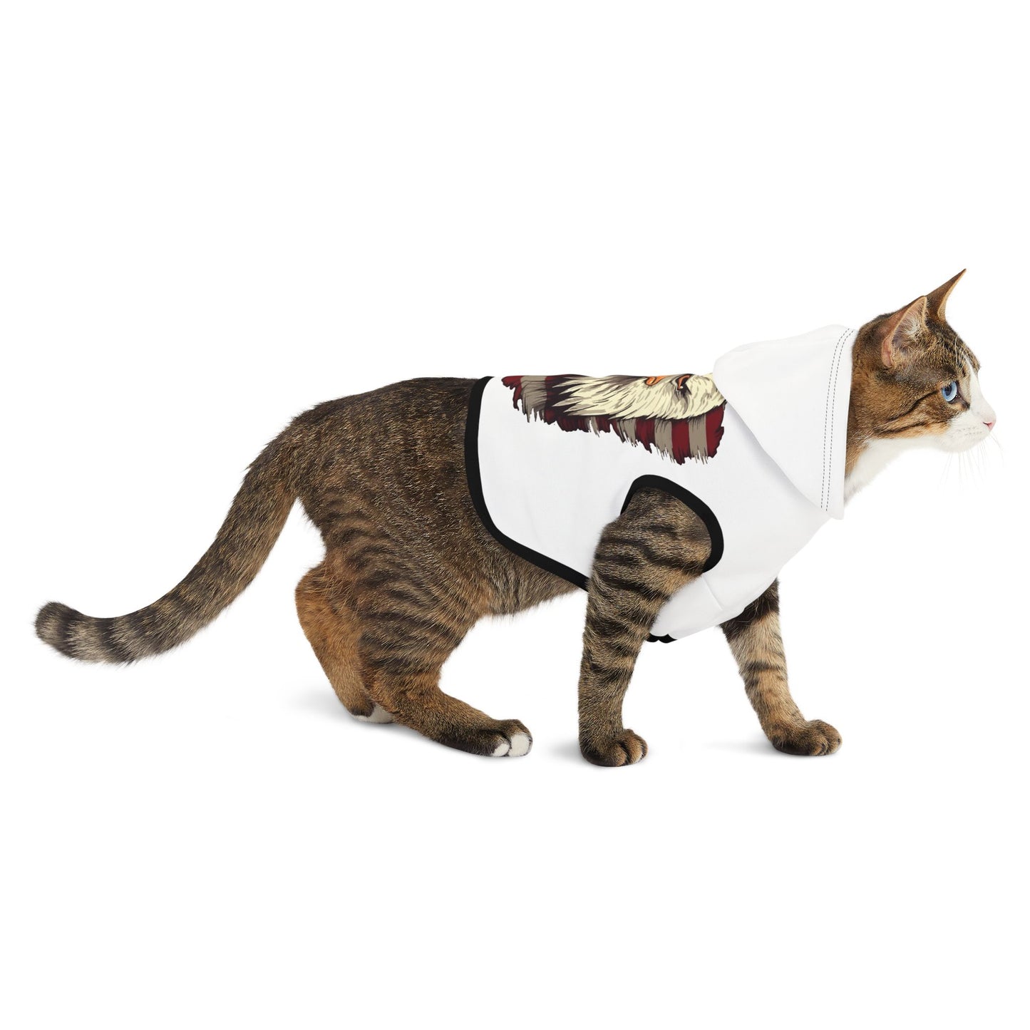 Princess Grace Patriotic Eagle Pet Hoodie for Dogs Comfortable & Stylish