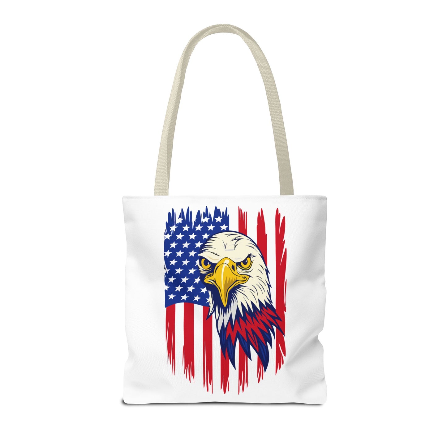 Princess Grace Patriotic Eagle Tote Bag American Flag Design