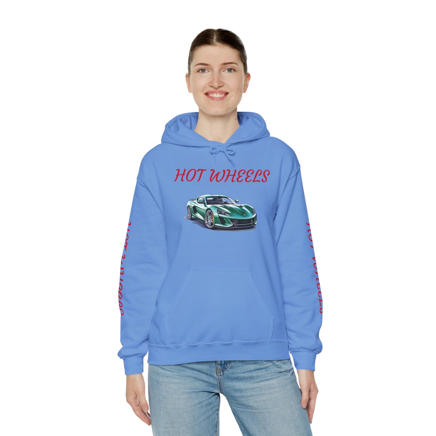 Princess Grace Hot Wheels Automotive Hoodie for Car Enthusiasts Unisex Heavy Blend Sweatshirt