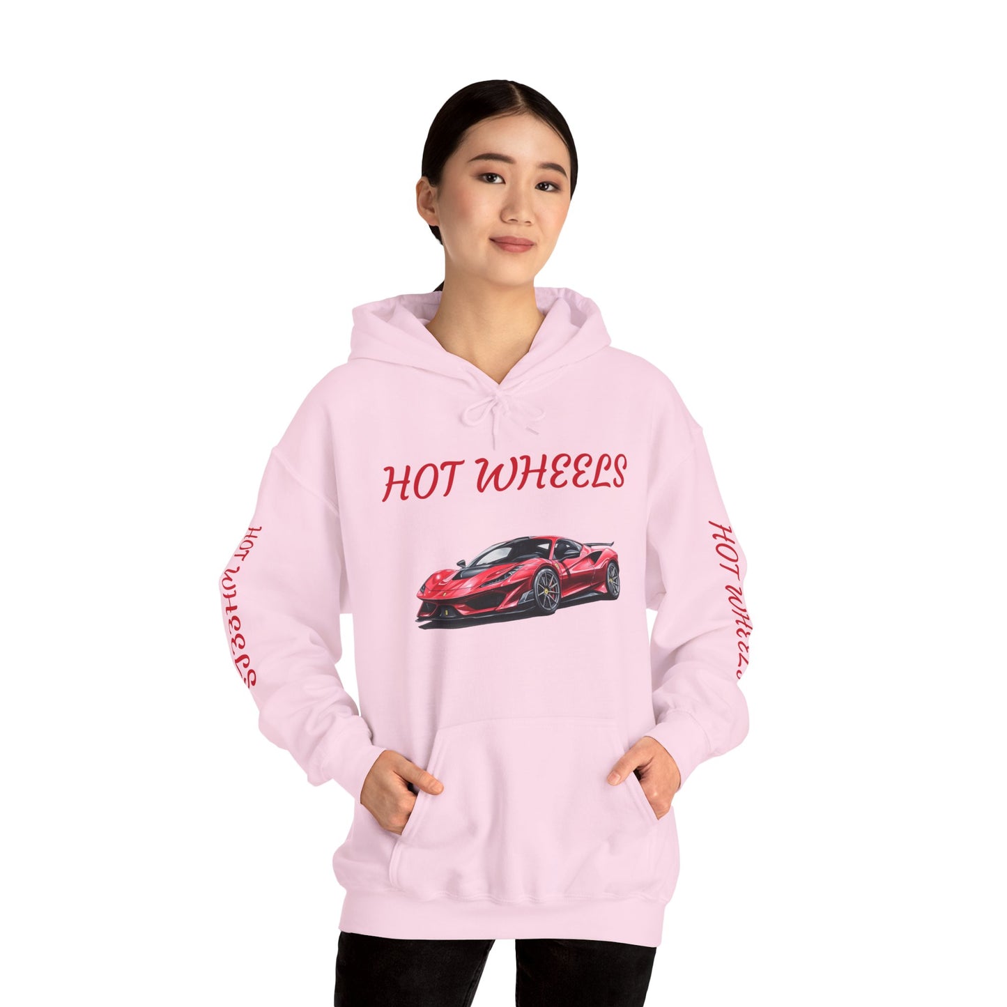 Princess Grace Hot Wheels Unisex Heavy Blend Hooded Sweatshirt Perfect for Car Enthusiasts and Collectors