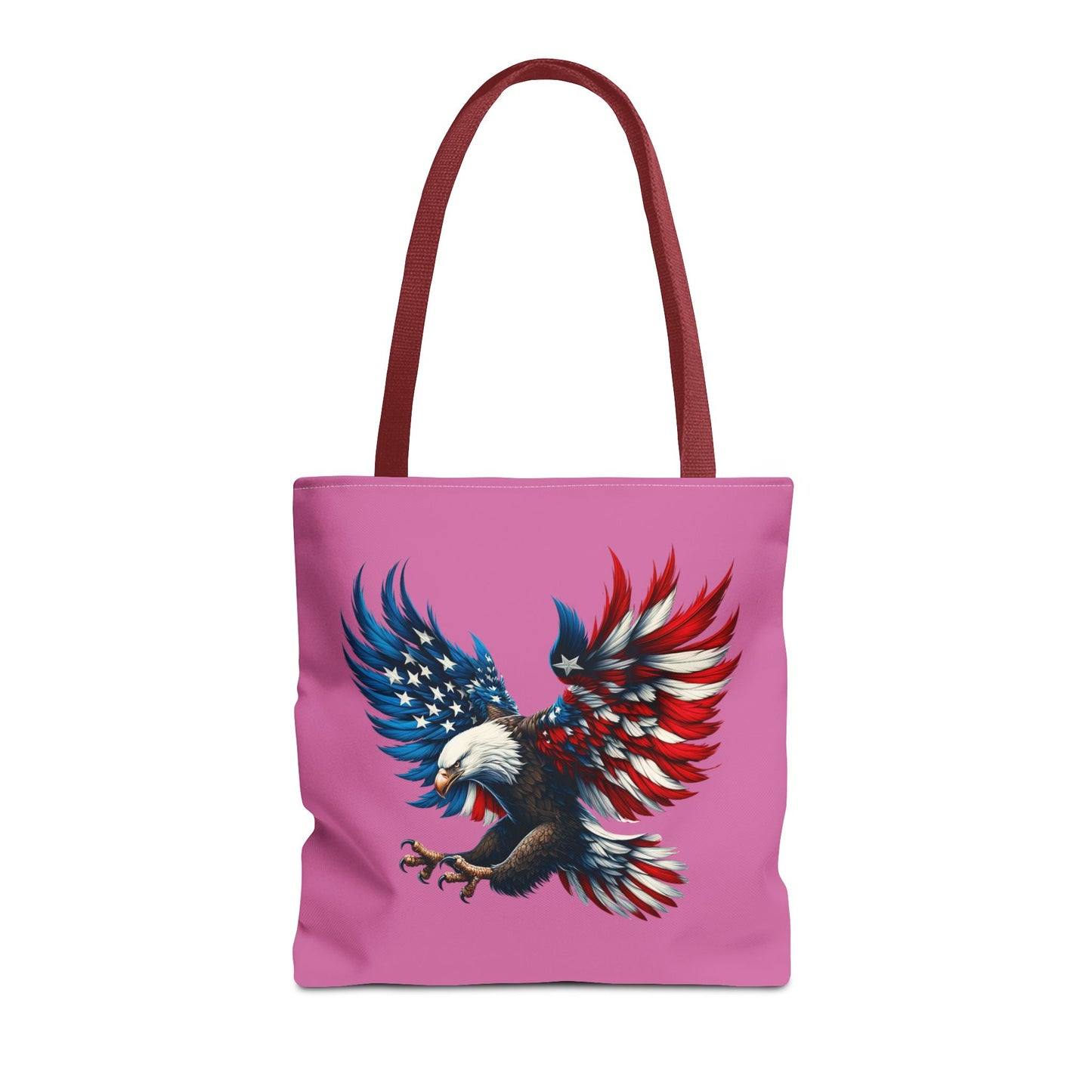 Princess Grace Patriotic Eagle Tote Bag USA Flag Design for Independence Day Celebrations