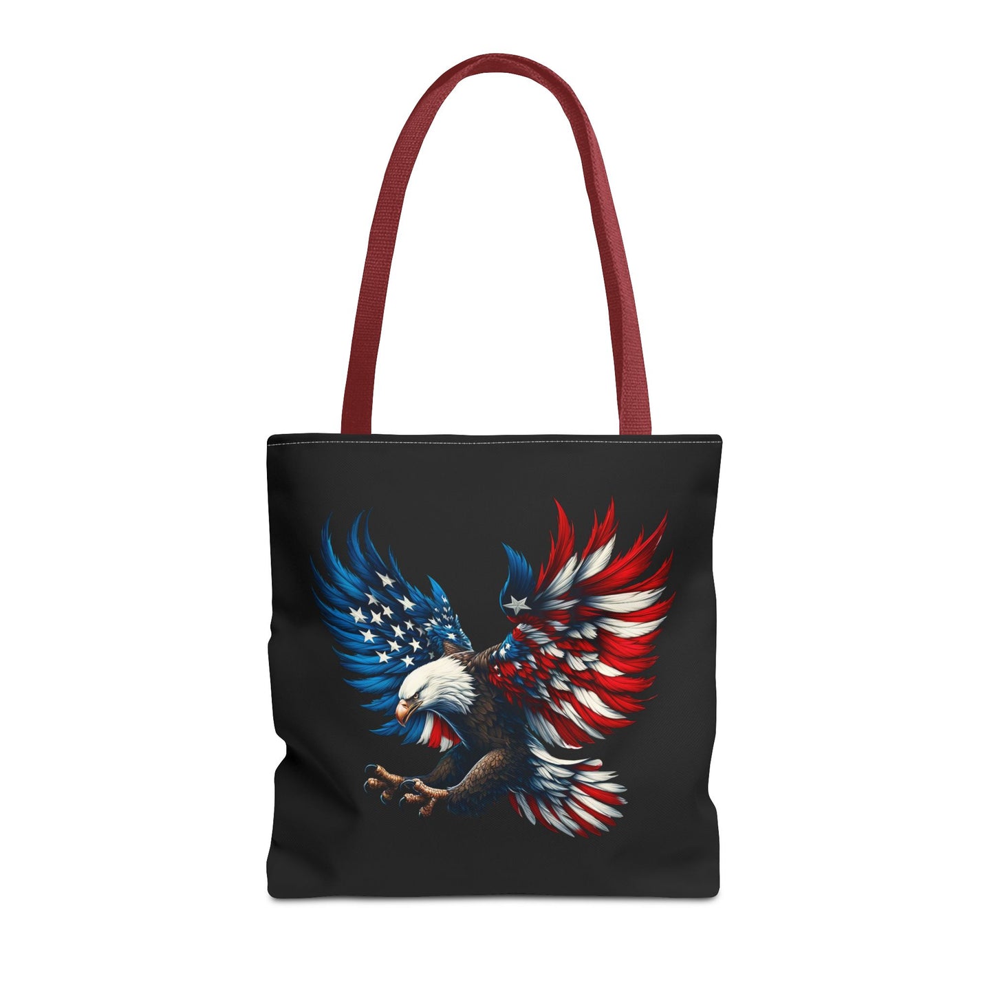 Princess Grace Patriotic Eagle Tote Bag Bold American Spirit Design