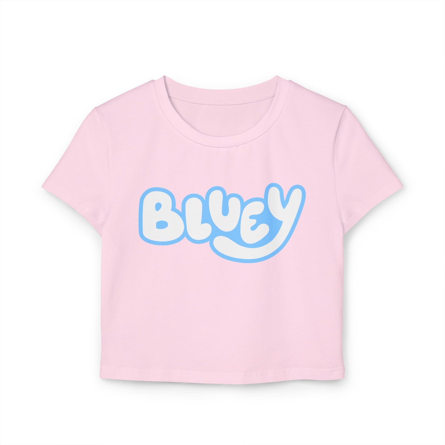 Princess Grace Cute Bluey Women's Baby Tee Playful Graphic Tee for Fans