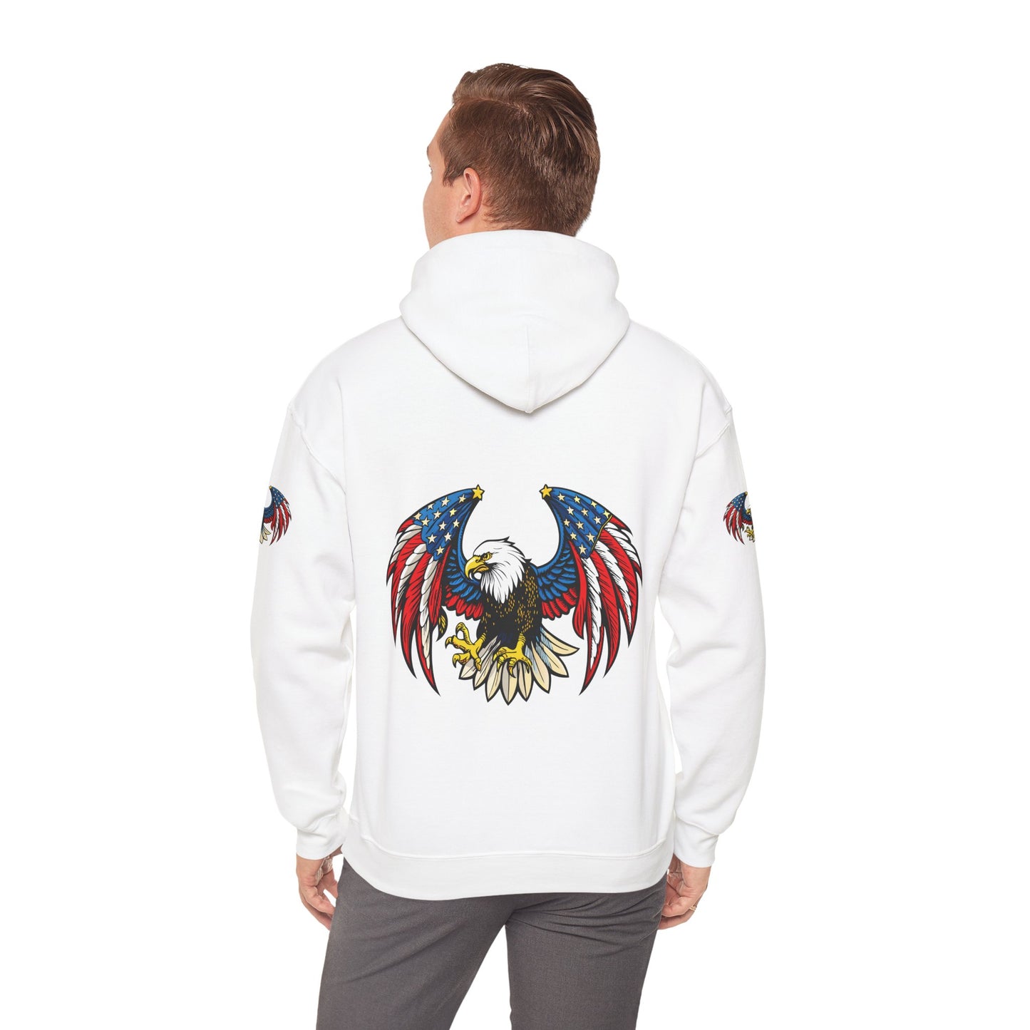 Princess Grace American Eagle Emblem Patriotic Unisex Hoodie