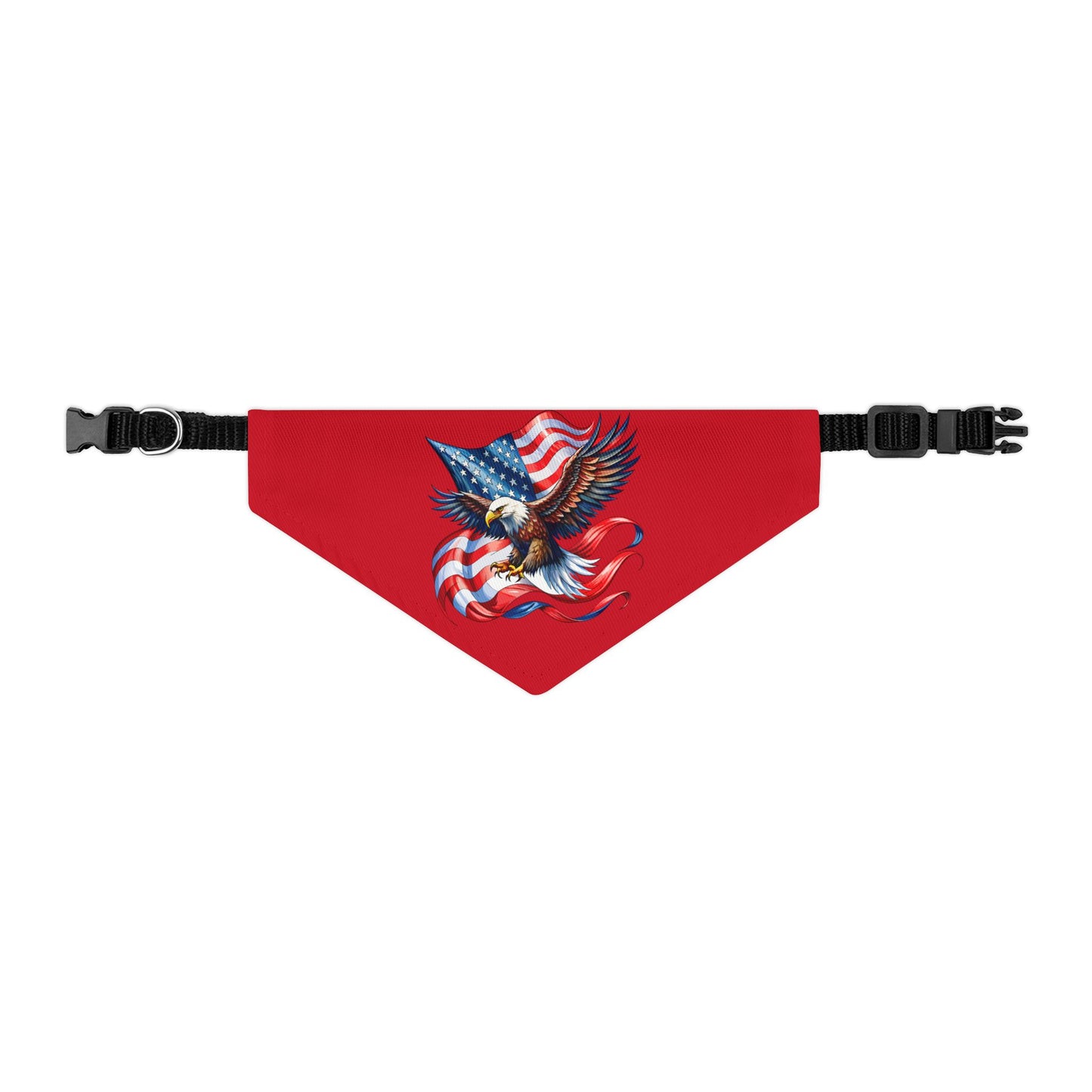 Princess Grace Patriotic Pet Bandana Collar