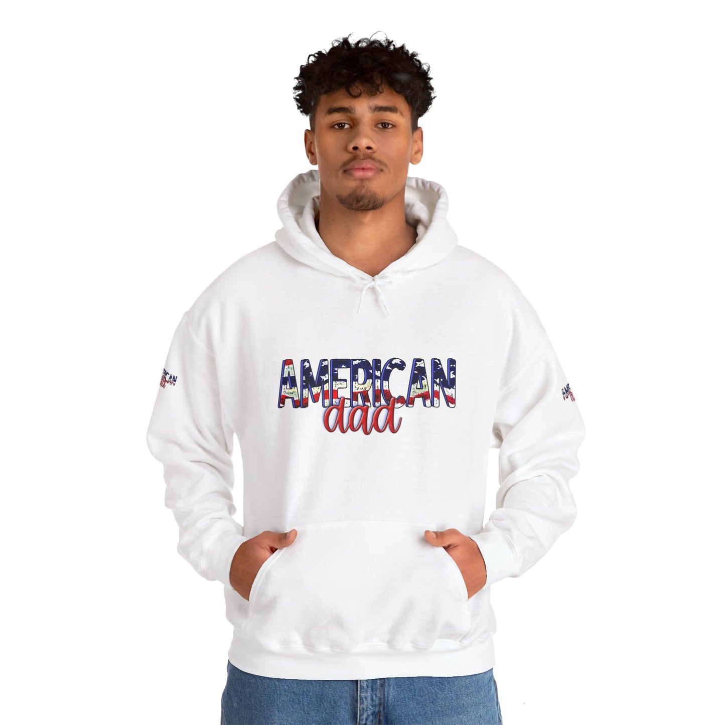 Princess Grace Patriotic American Dad Hooded Sweatshirt