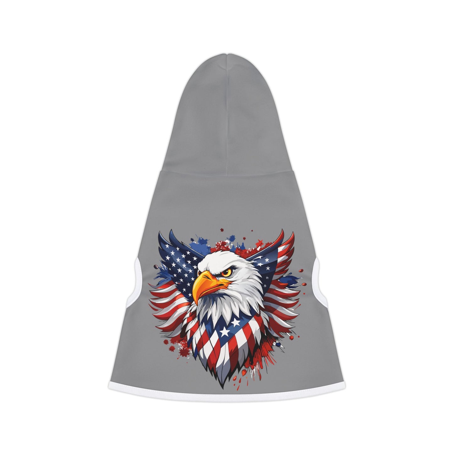 Princess Grace Patriotic Pet Hoodie