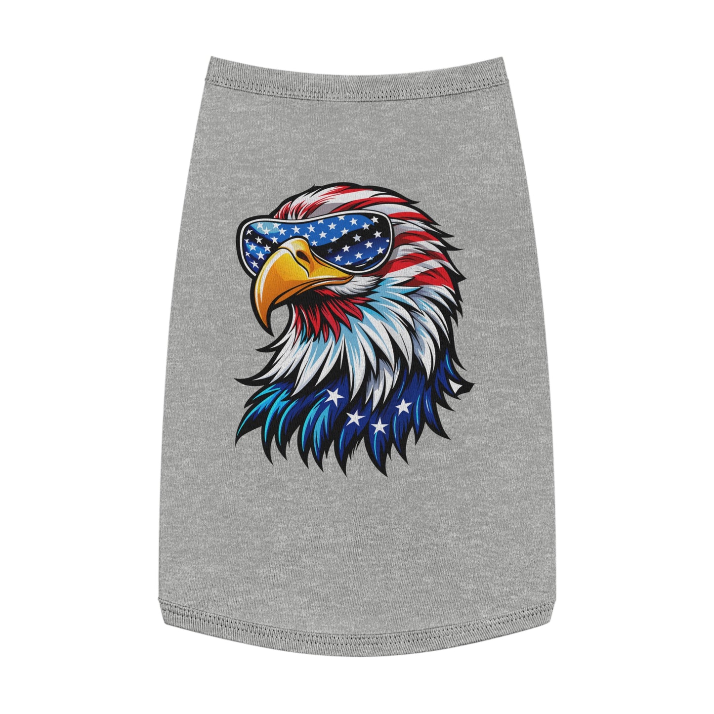 Princess Grace Patriotic Eagle Pet Tank Top USA Independence Day Dog Apparel