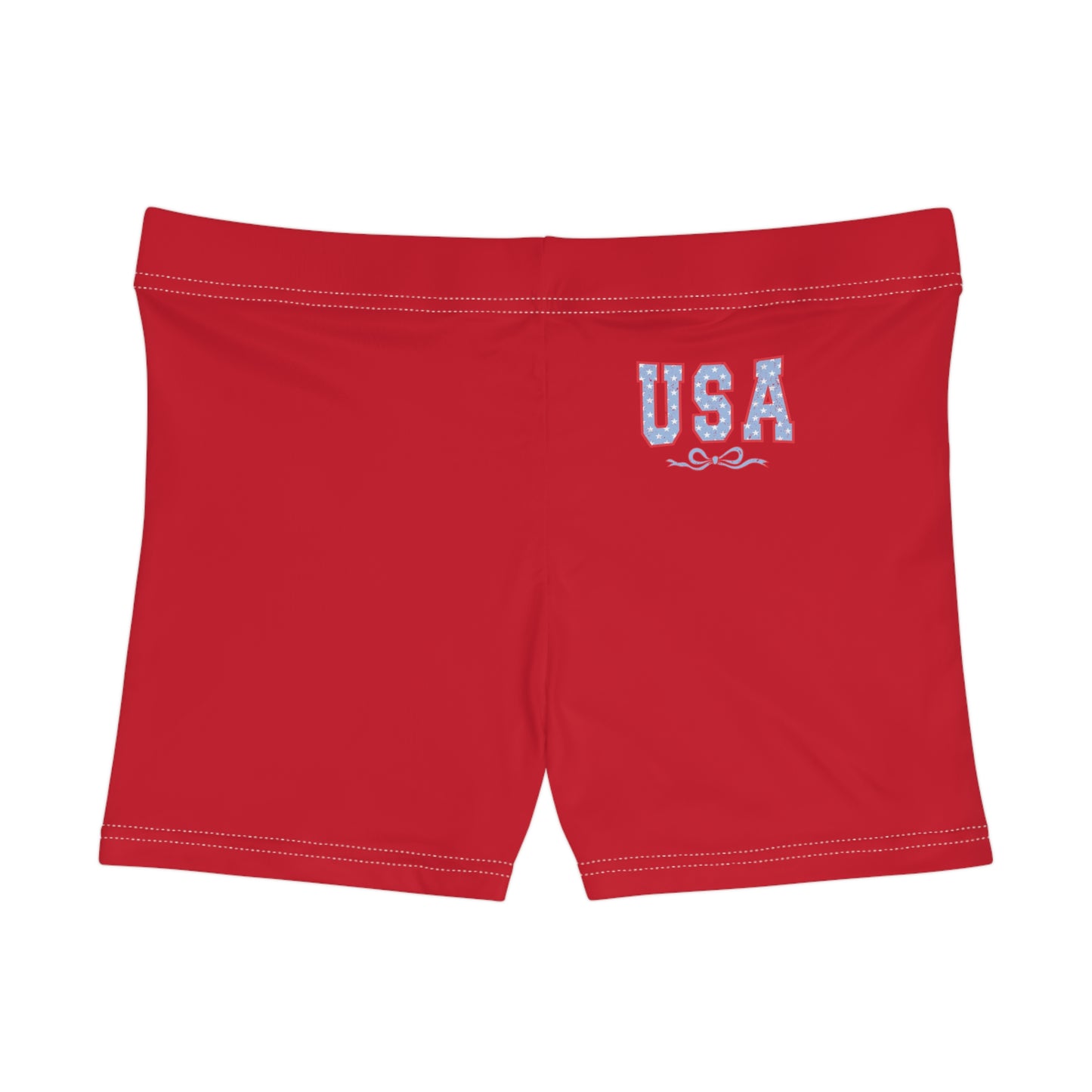 Princess Grace Patriotic Women's Shorts USA Design for Summer Celebrations