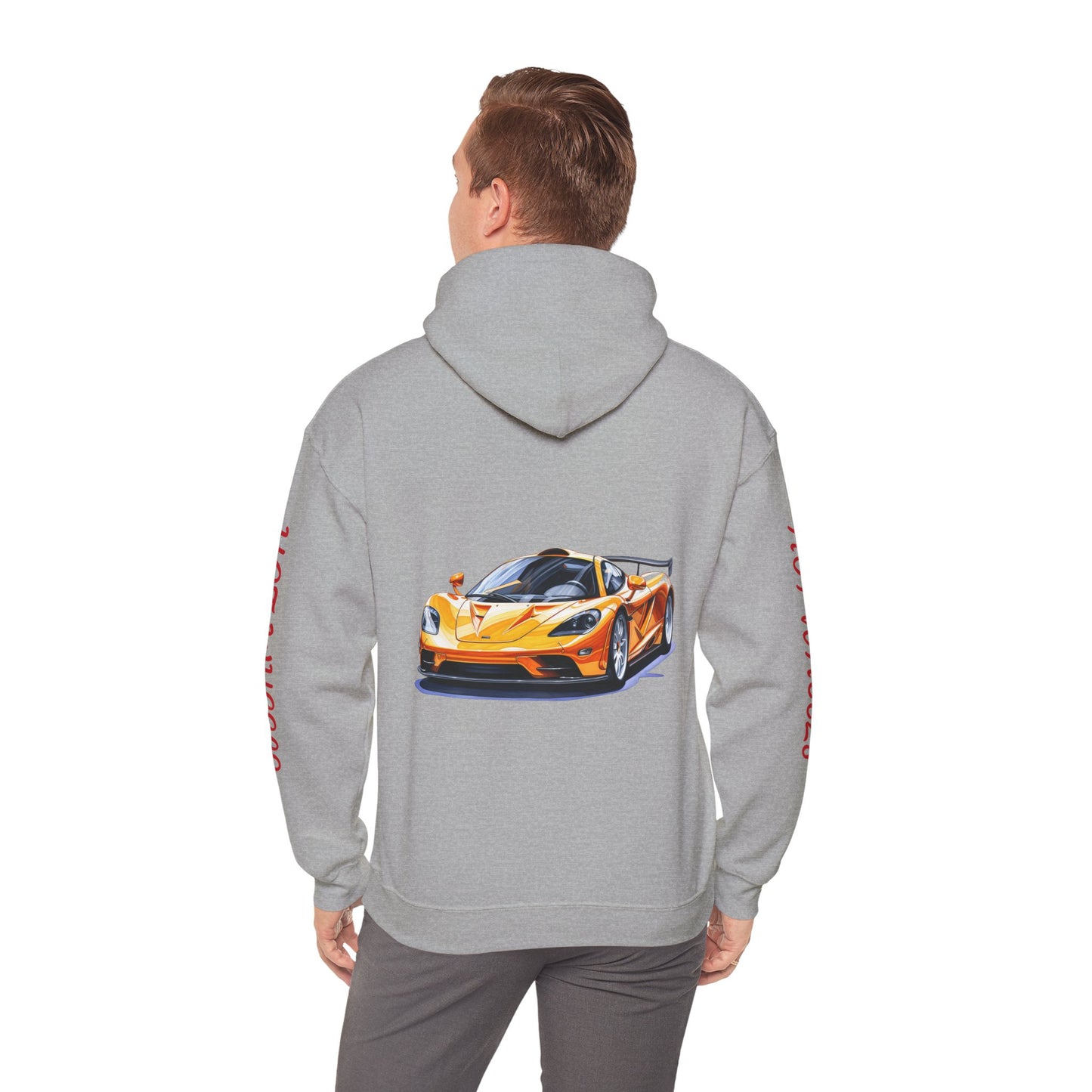 Princess Grace Hot Wheels Unisex Hooded Sweatshirt Retro Car Art