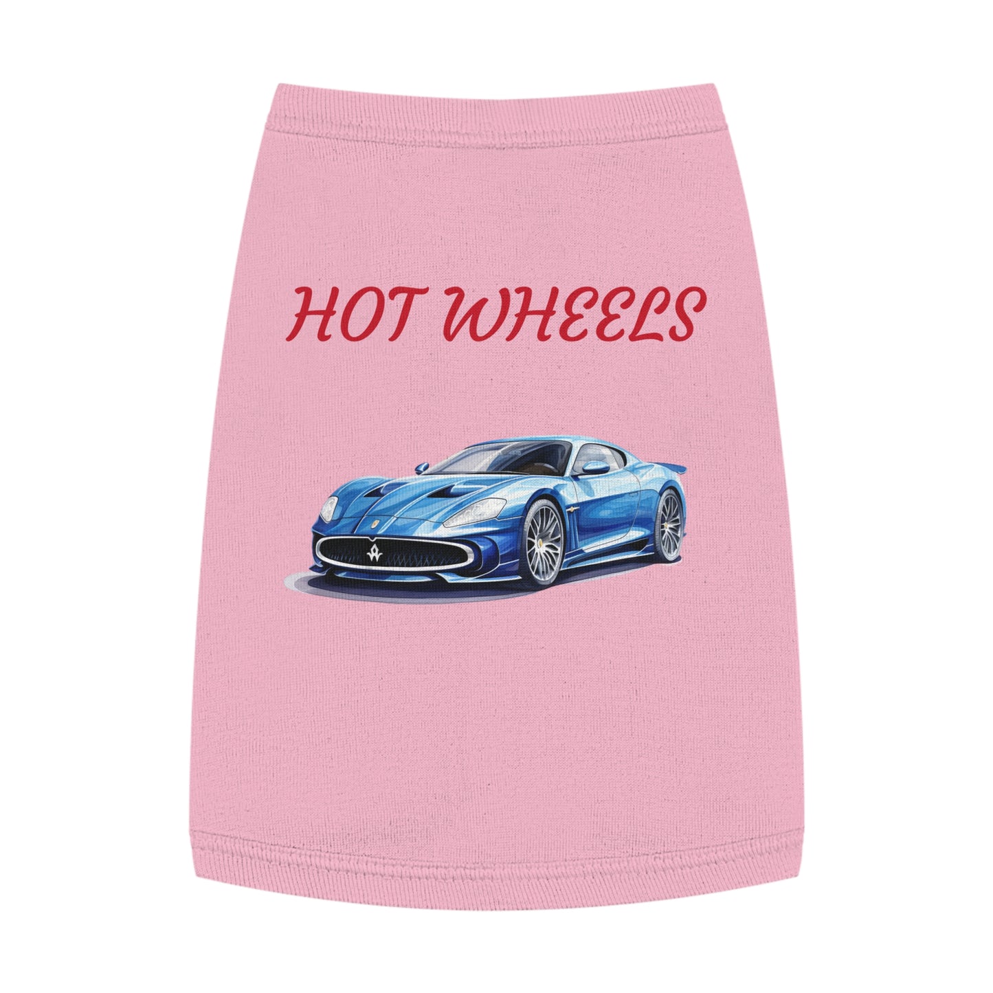 Princess Grace Hot Wheels Cool Pet Tank Top Design for Car Lovers