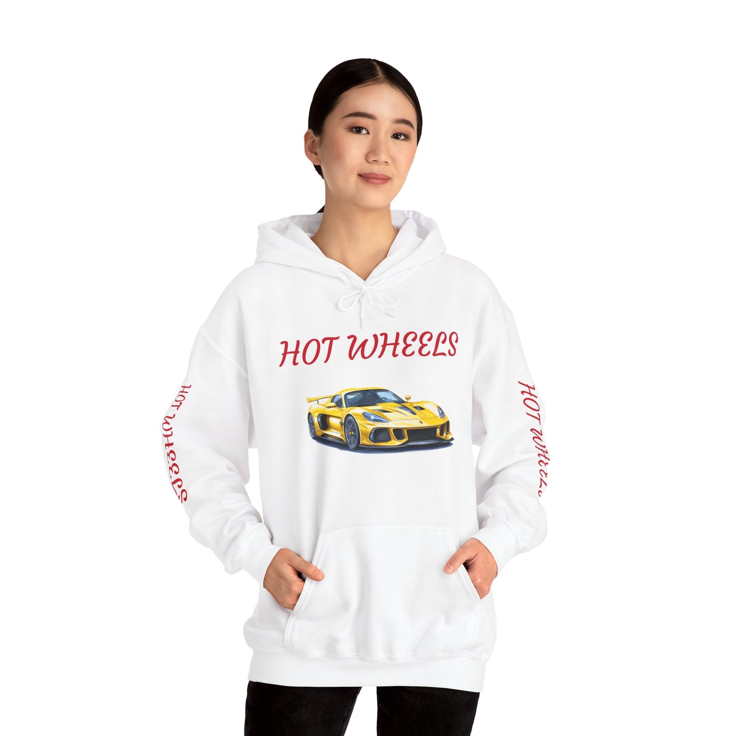 Princess Grace Hot Wheels Unisex Hoodie Cool Automotive Sweatshirt for Car Enthusiasts