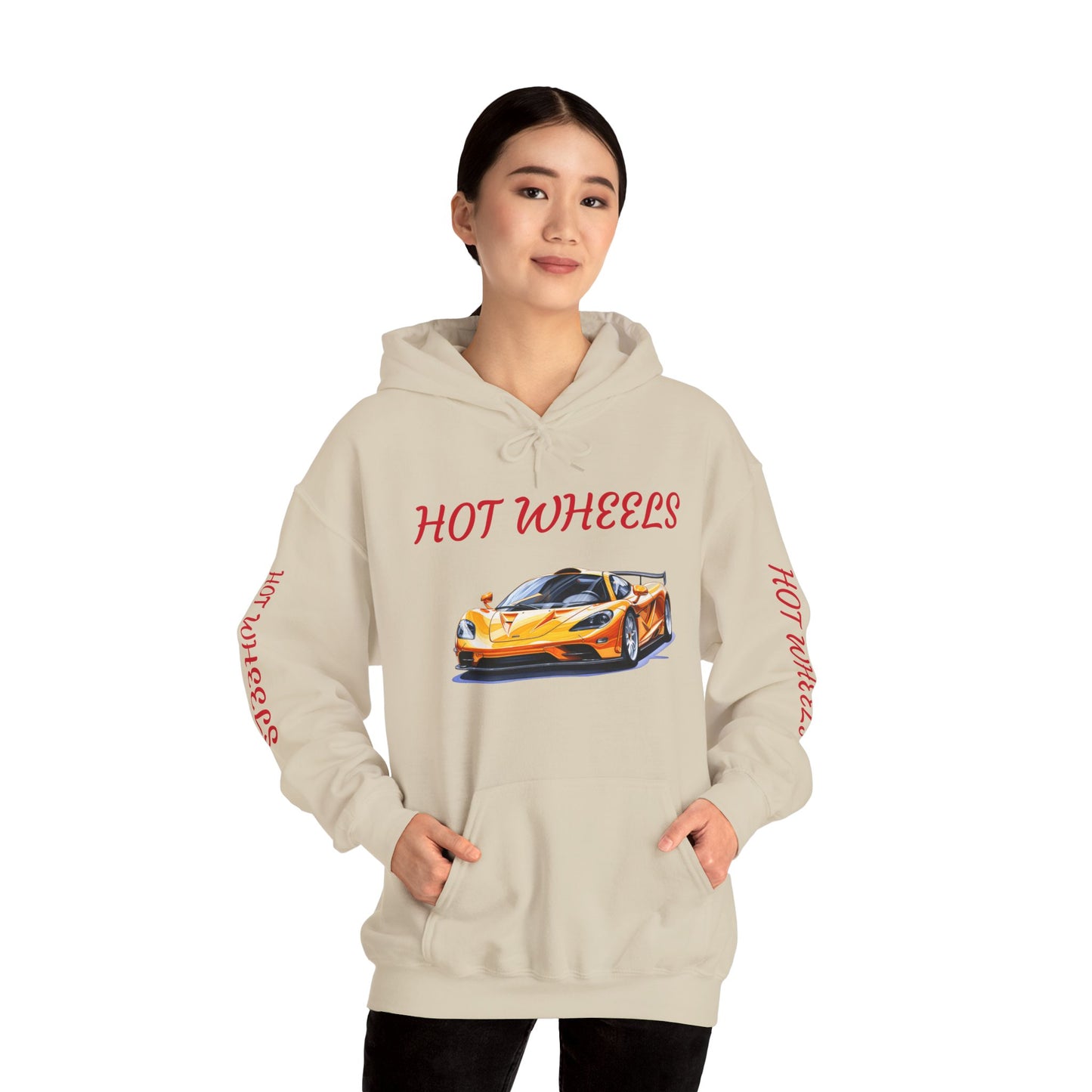 Princess Grace Hot Wheels Unisex Hooded Sweatshirt Retro Car Art