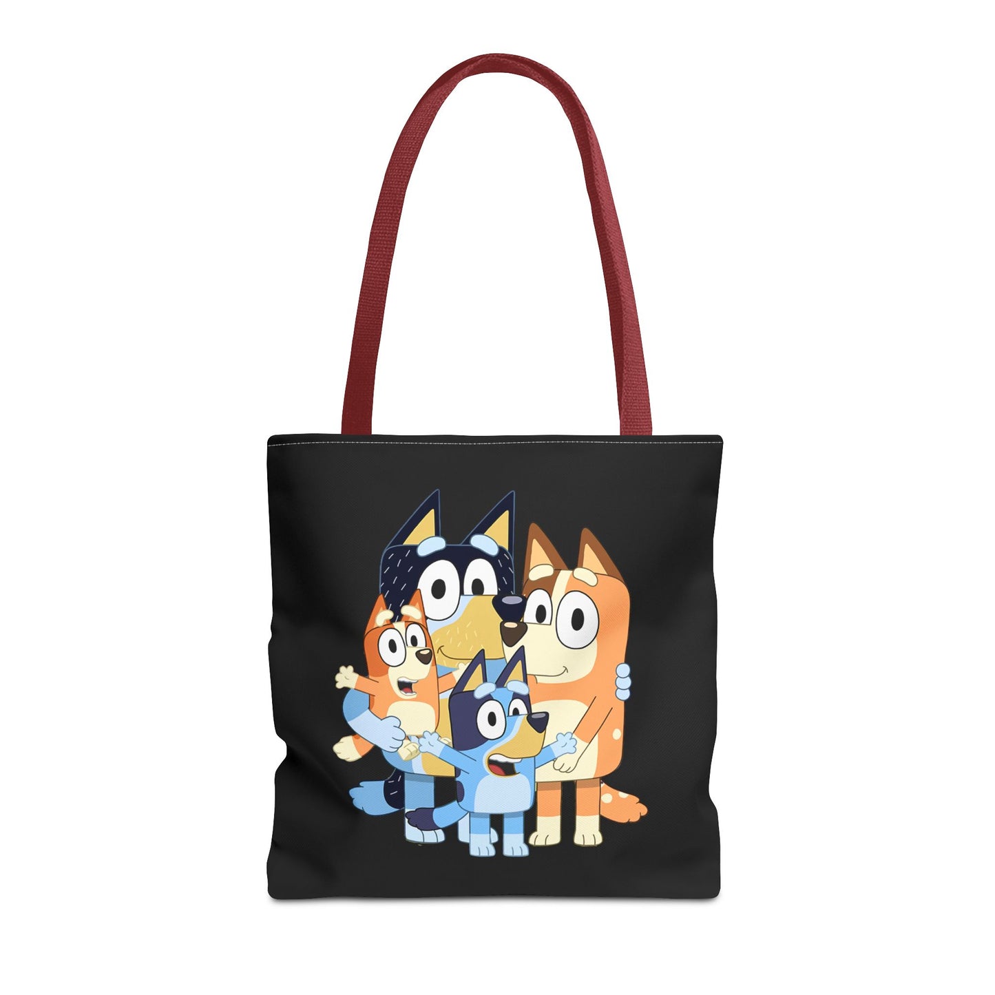 Princess Grace Playful Family Tote Bag Perfect for Kids and Fans of Bluey