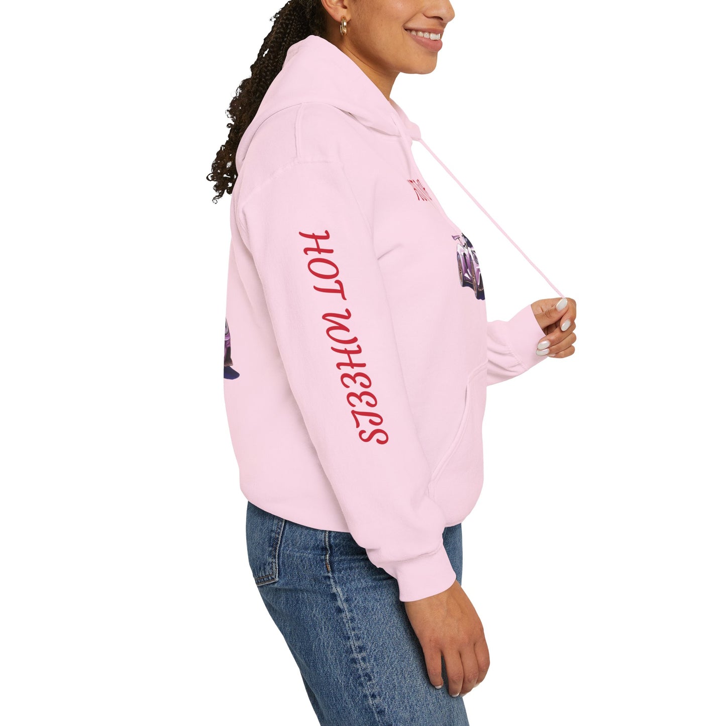 Princess Grace Retro Hot Wheels Unisex Hoodie Cool Car Graphic Sweatshirt