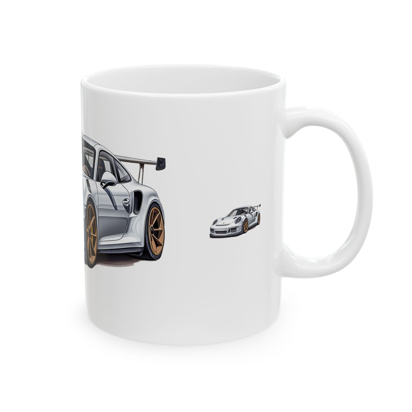 Princess Grace Porsche Racing Car Ceramic Mug Perfect Gift for Car Enthusiasts