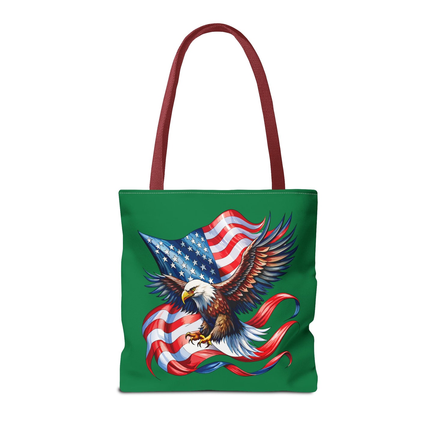 Princess Grace Patriotic Eagle Tote Bag American Flag Design for Independence Day