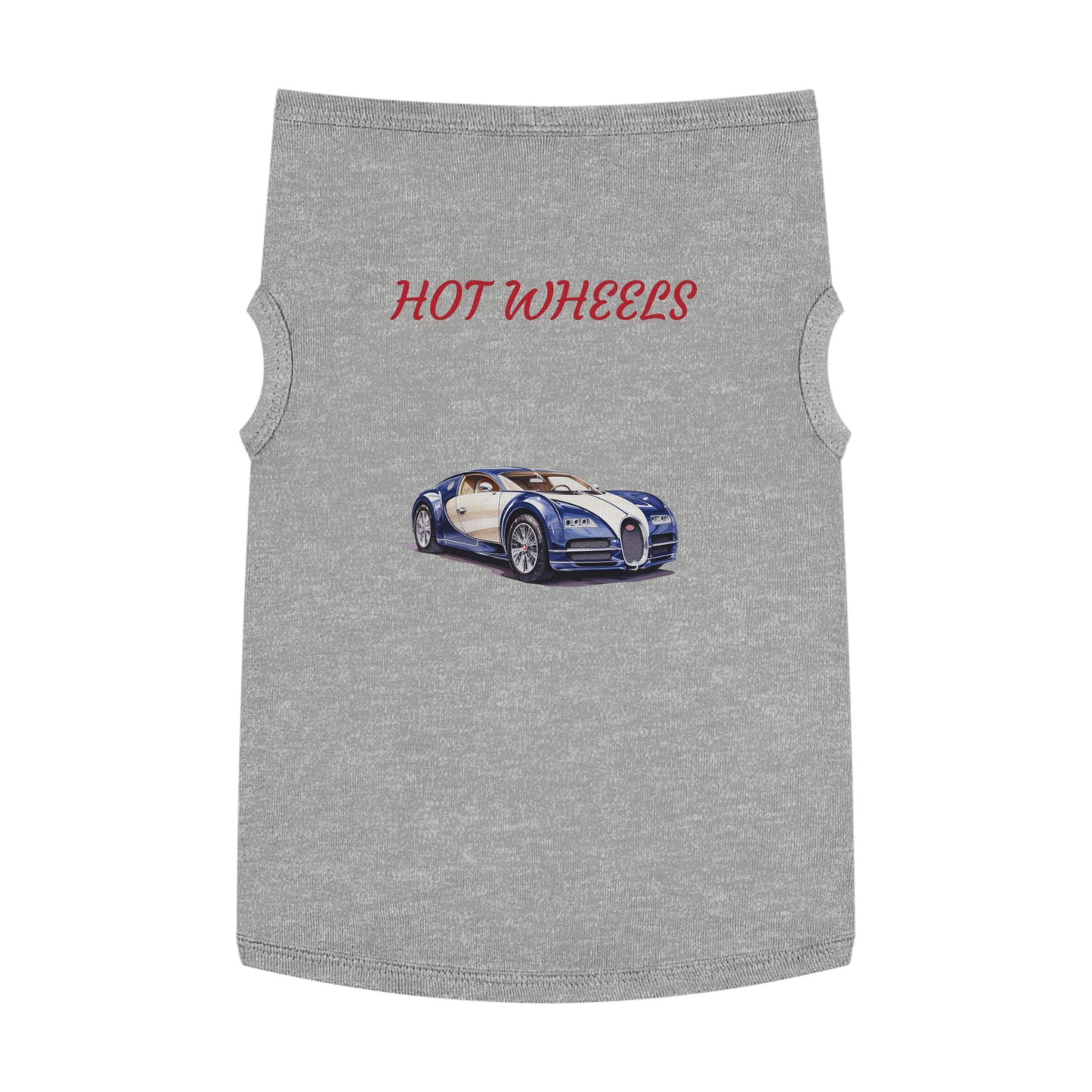 Princess Grace Hot Wheels Pet Tank Top for Car Lovers Stylish Dog Apparel