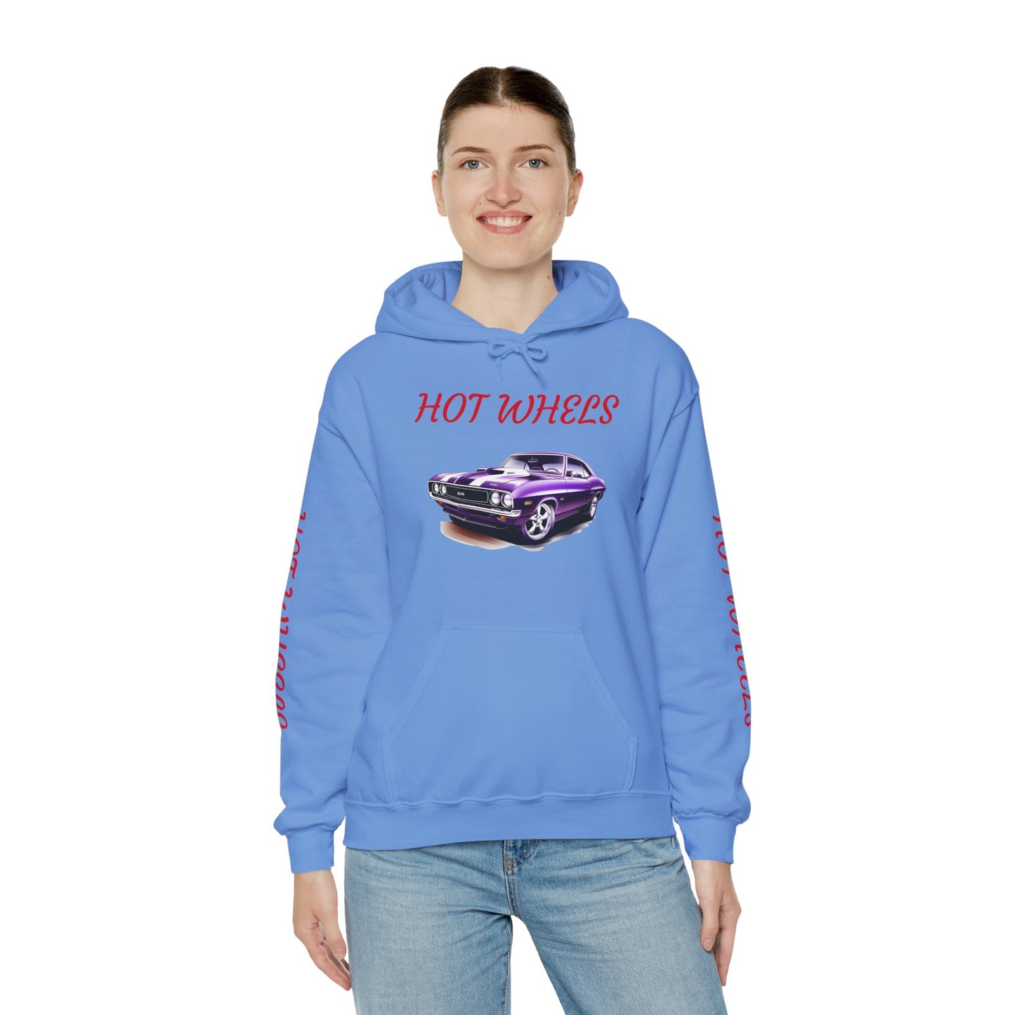 Princess Grace Vintage Hot Wheels Hooded Sweatshirt for Car Enthusiasts