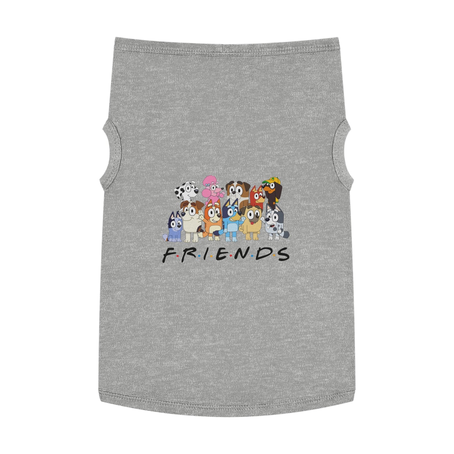 Princess Grace BLUEY Pet Tank Top Cozy Canine Friends Design for Dogs Ideal for Playdates & Everyday Wear