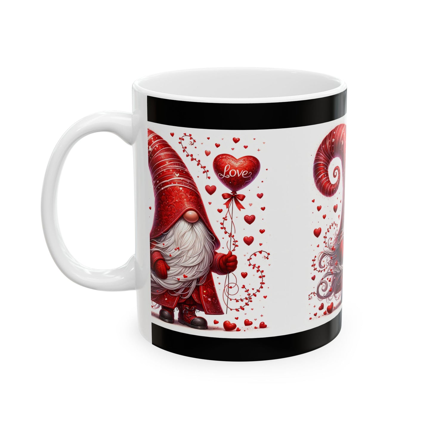 Princess Grace Love Swirl Ceramic Mug Perfect Gift for Valentine's Day
