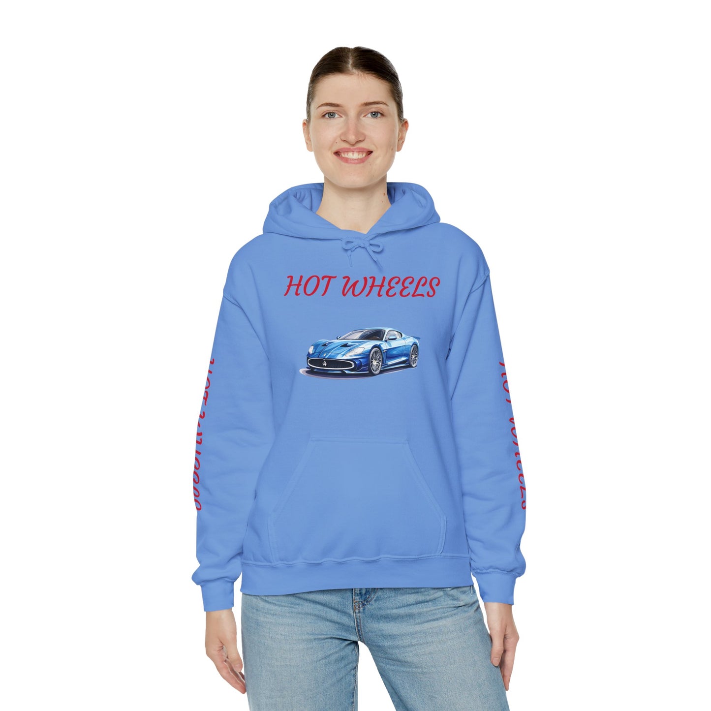 Princess Grace Hot Wheels Unisex Heavy Blend Hoodie Cool Car Design for Auto Enthusiasts