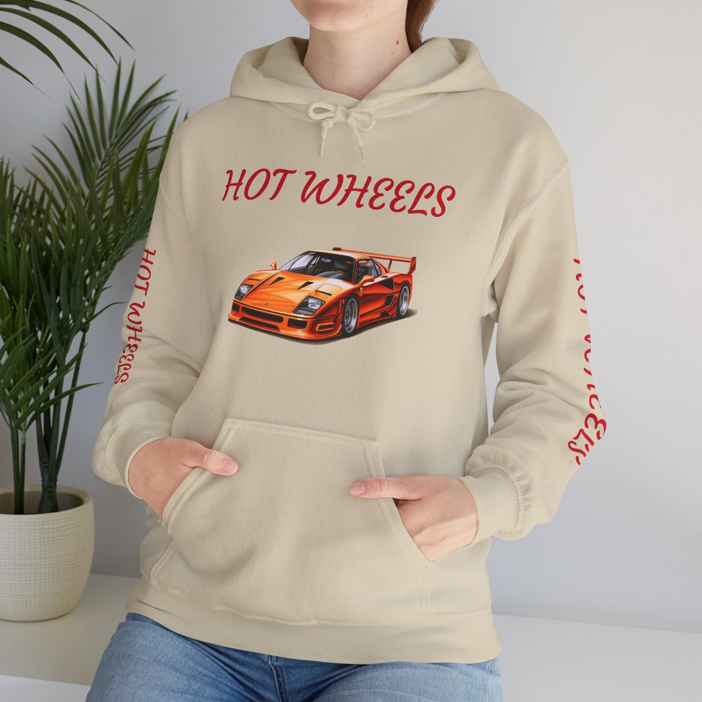 Princess Grace Hot Wheels Unisex Heavy Blend Hooded Sweatshirt Retro Racing Style
