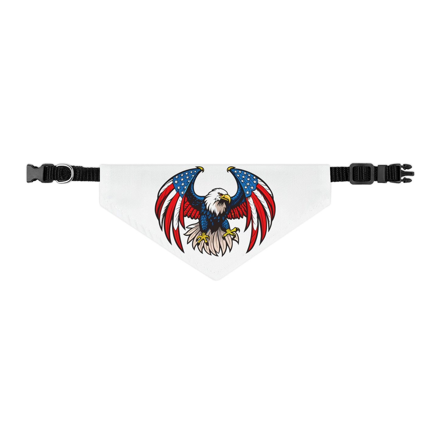 Princess Grace Patriotic Eagle Pet Bandana Collar for Dogs Perfect for 4th of July Celebrations