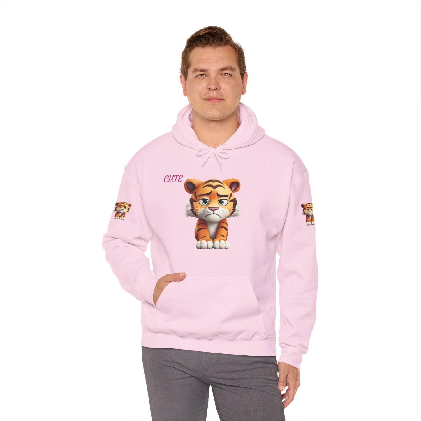 Princess Grace Cute Tiger Graphic Unisex Hoodie