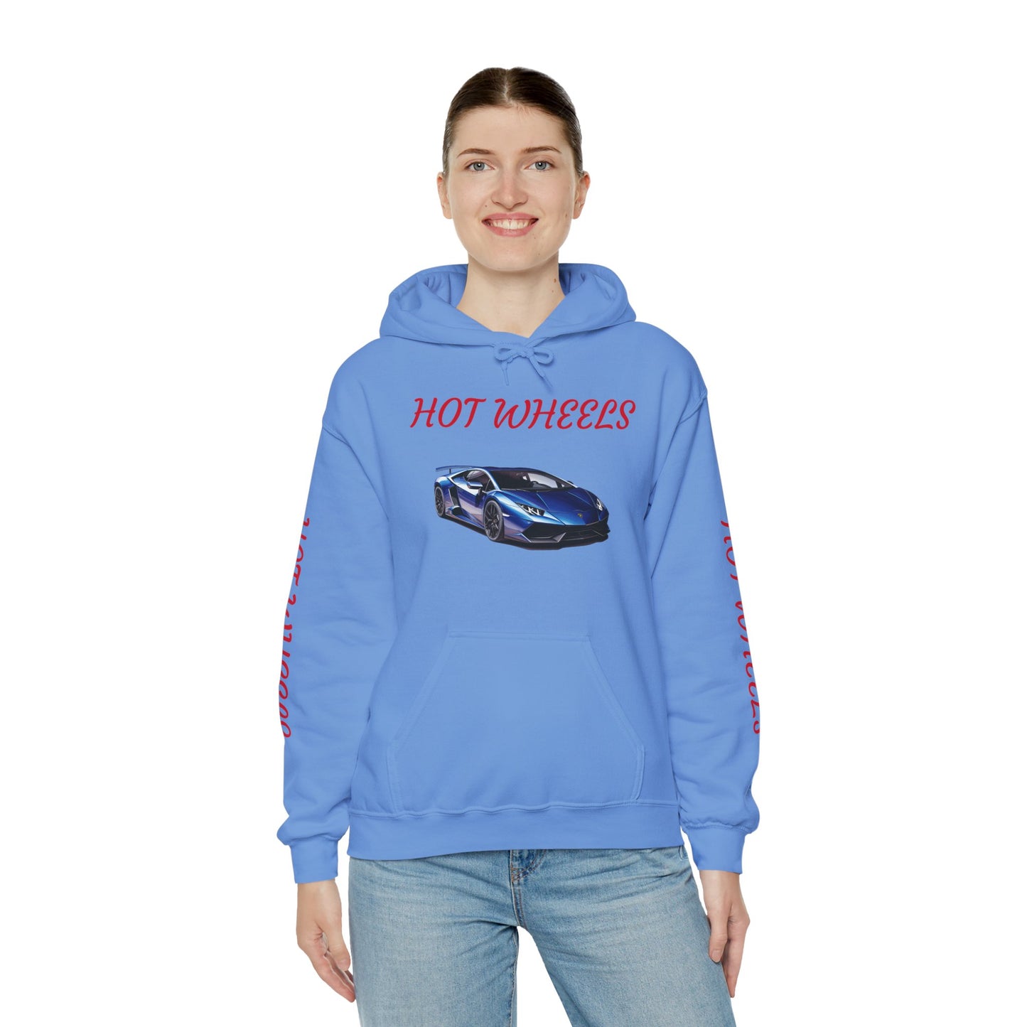 Princess Grace Hot Wheels Unisex Heavy Blend Hoodie Cool Car Graphic Sweatshirt for Auto Enthusiasts
